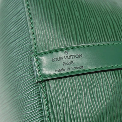 Louis Vuitton Petit Noe Epi Leather, Green, Leather, Shoulder Bag