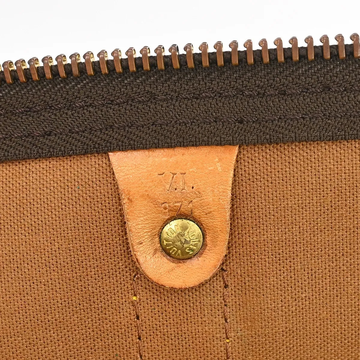 Louis Vuitton Keepall Monogram Canvas, Brown, Canvas, Travel Bag