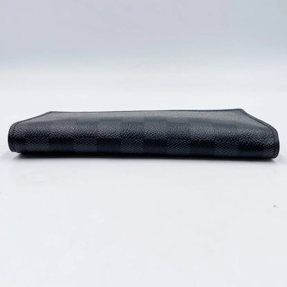 Louis Vuitton Long Damier, Gray, Canvas, Wallet