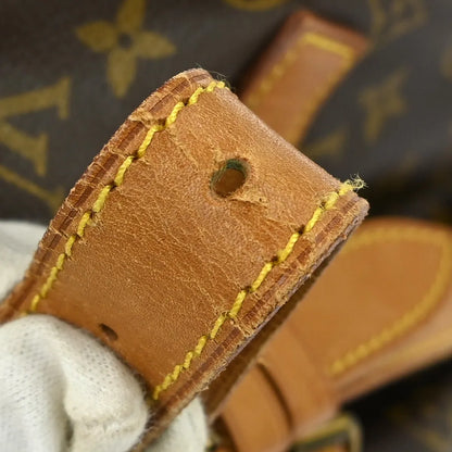 Louis Vuitton Saumur Canvas, Brown, Canvas, Shoulder Bag