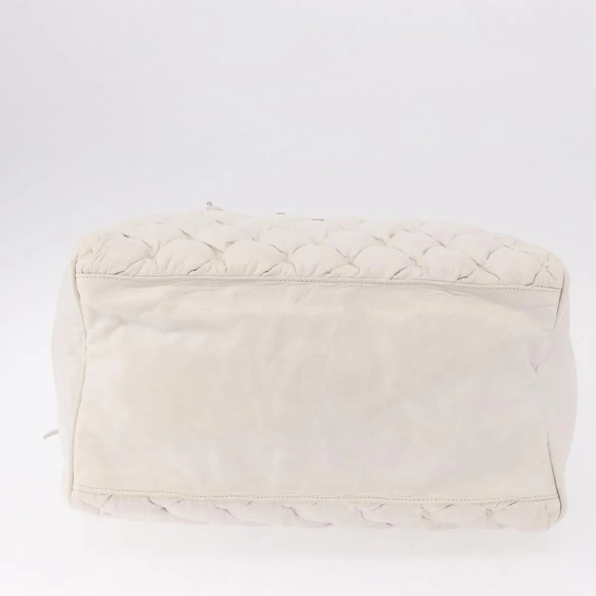 Balenciaga Matelasse Leather, White, Leather, Handbag