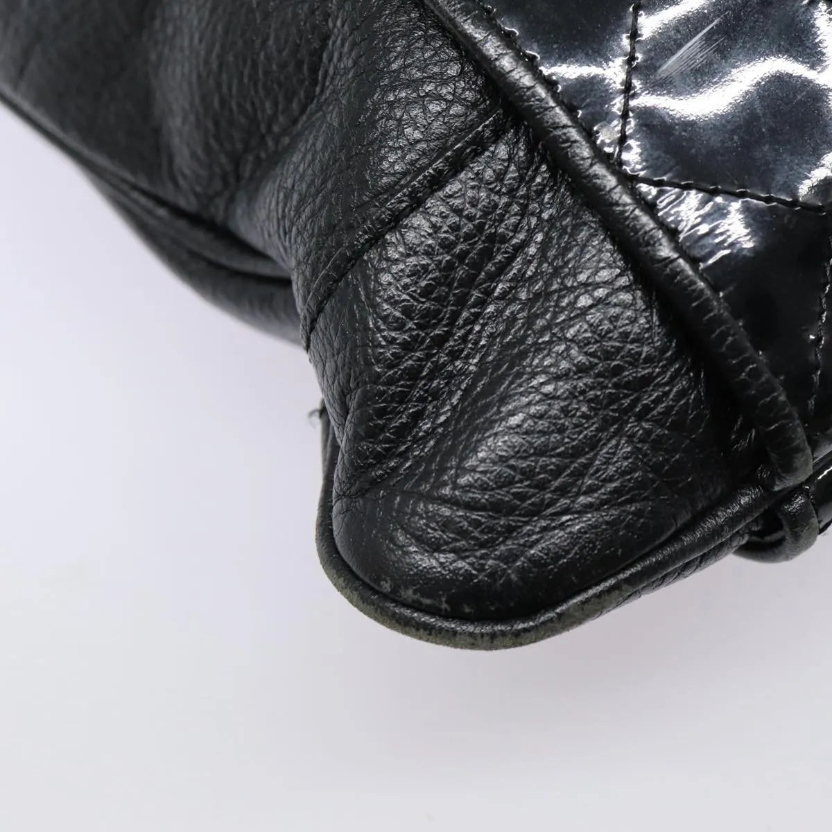 Burberry Vintage Leather, Black, Leather, Shoulder Bag