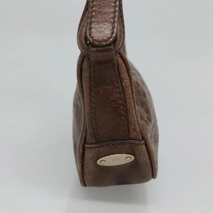 Celine Vintage Leather, Brown, Leather, Shoulder Bag