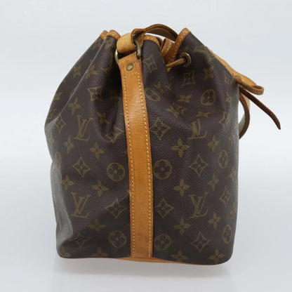 Louis Vuitton Petit Noe Monogram Canvas, Brown, Canvas, Shoulder Bag