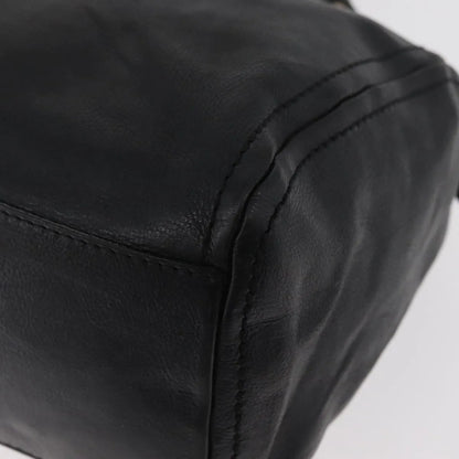 Celine vintage Leather, Black, Leather, Handbag