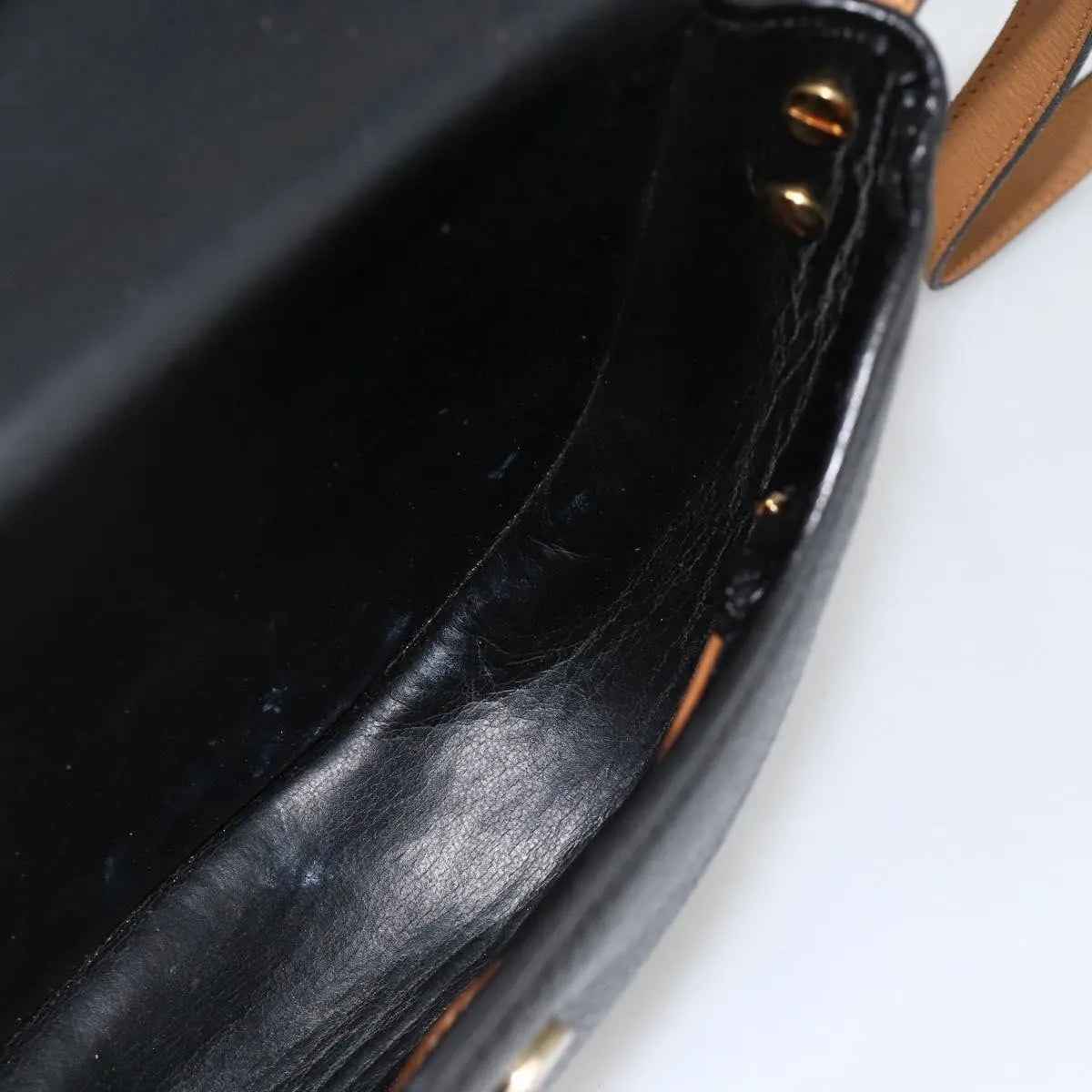 Christian Dior CD Shoulder bag Leather, Black, Leather, Shoulder Bag