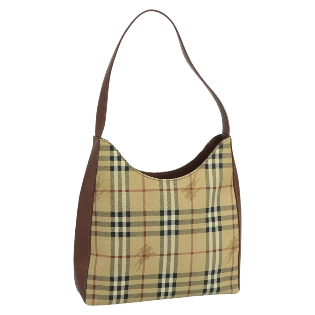 Burberry Nova Check Shoulder Bag Canvas, Beige, Canvas, Shoulder Bag