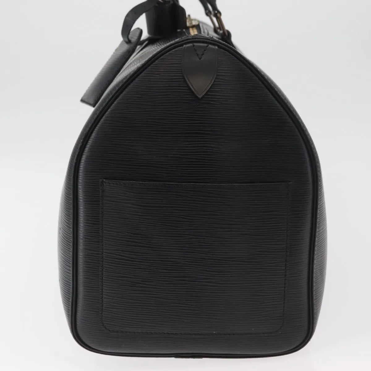 Louis Vuitton Keepall Epi Leather, Black, Leather, Travel Bag