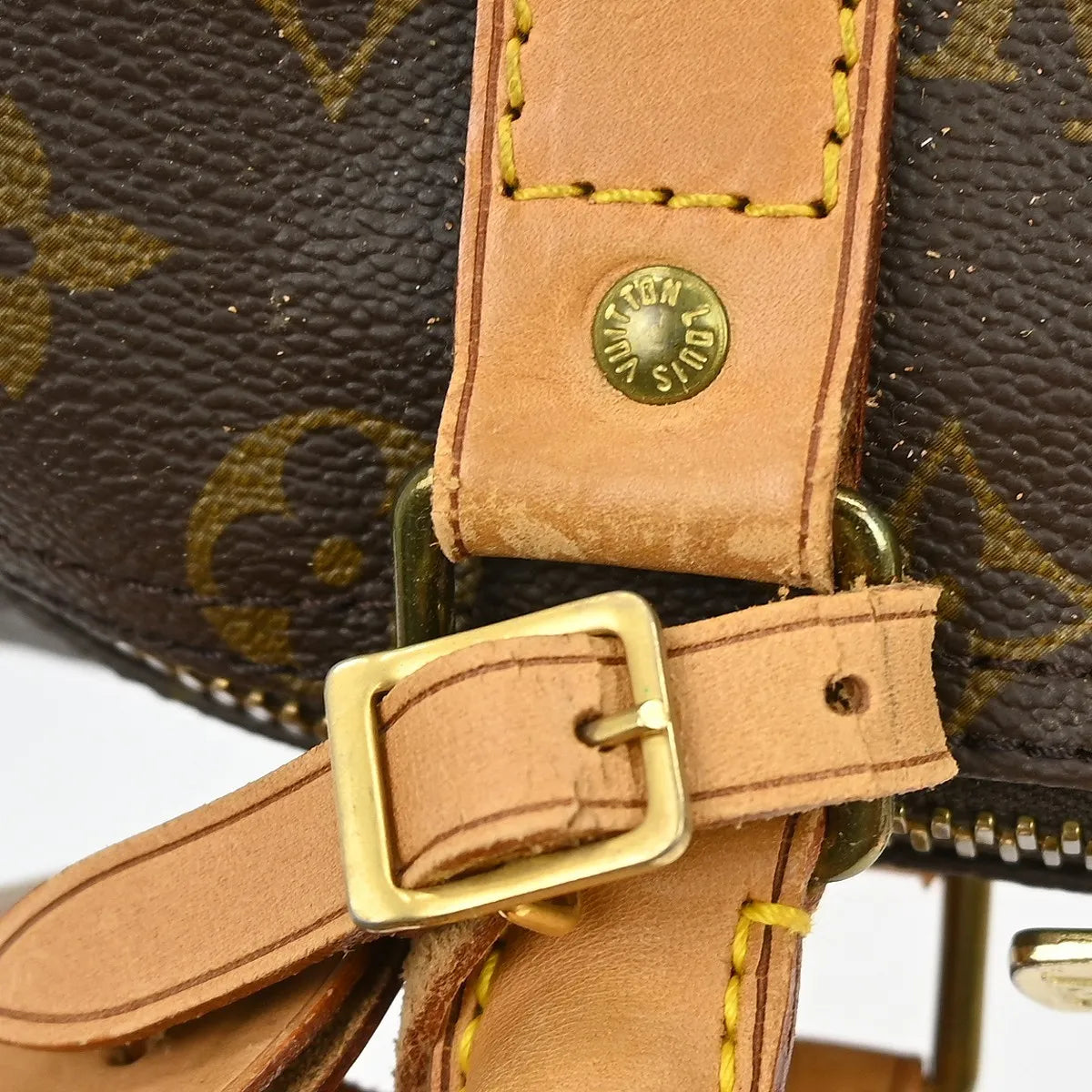 Louis Vuitton Keepall Monogram Canvas, Brown, Canvas, Travel Bag