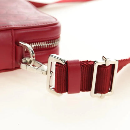 Christian Dior World Tour Zip Messenger Oblique Galaxy Leather, Red, Canvas, Shoulder Bag