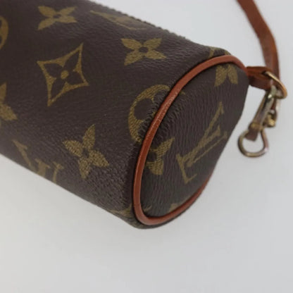 Louis Vuitton Pochette Papillon Monogram, Brown, Canvas, Clutch
