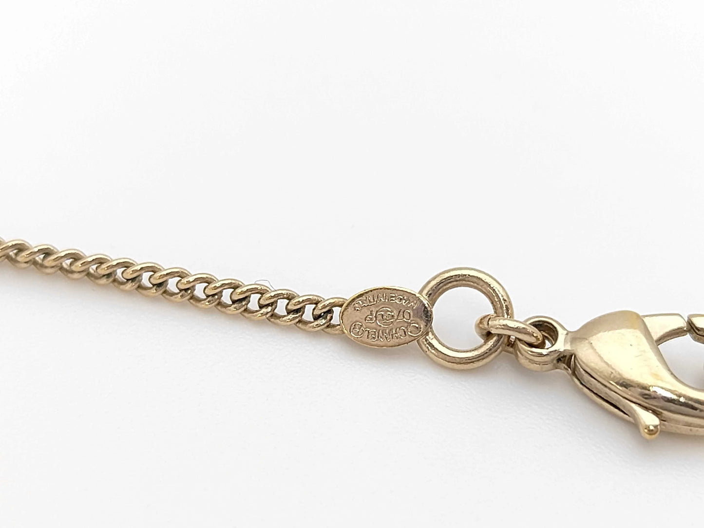 Chanel Barrettes Logo Chanel Plated Gold, Gold, Gold Plated, Bracelet