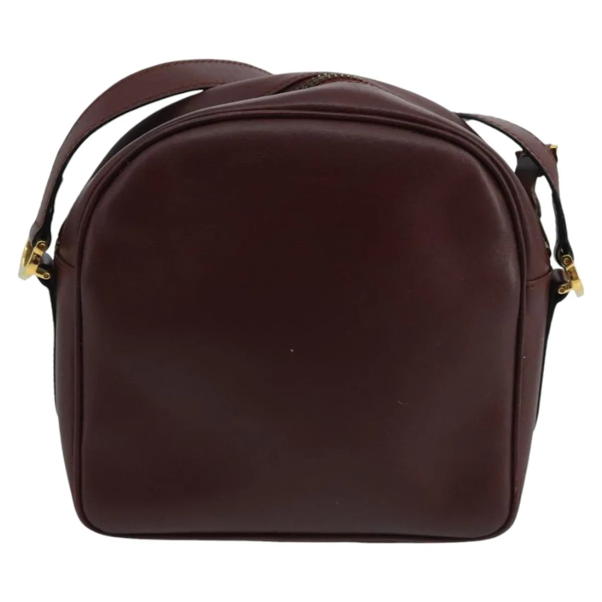 cartier Must de Cartier Leather, Burgundy, Leather, Shoulder Bag