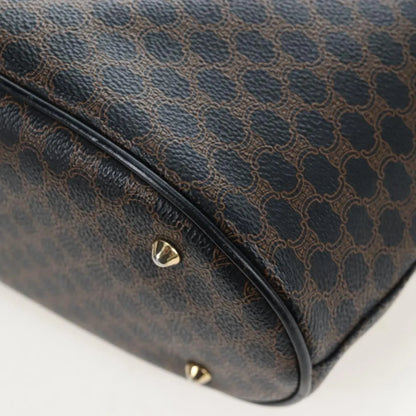 Celine C Macadam Tote PVC leather/ Macadam canvas, Black, PVC, Shoulder Bag