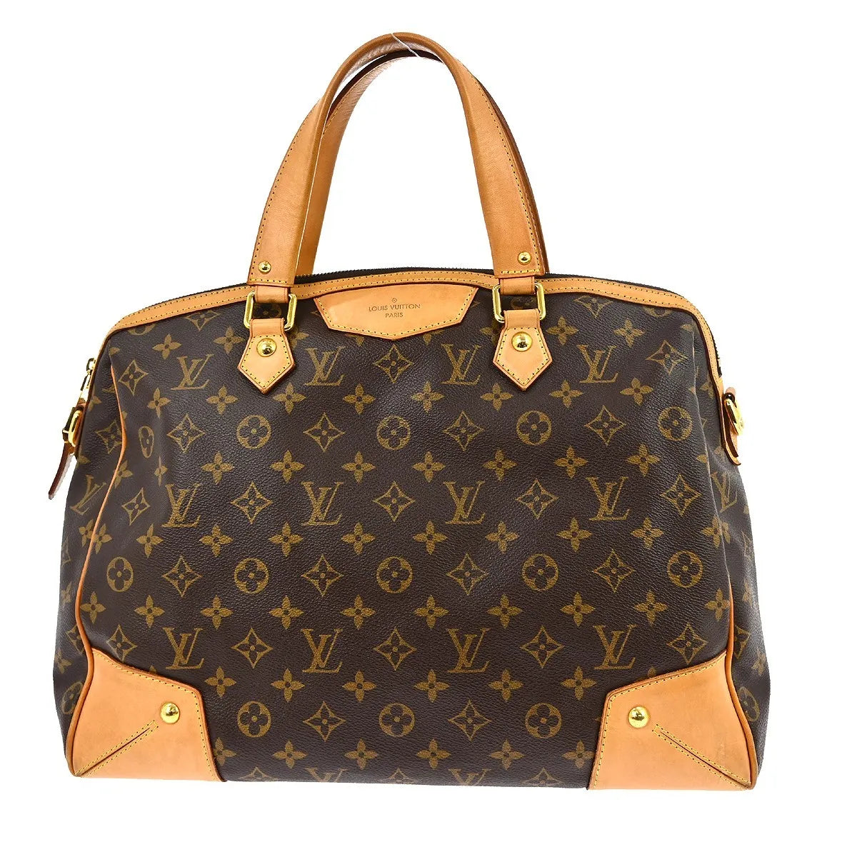 Louis Vuitton Retiro Monogram Canvas, Brown, Canvas, Handbag
