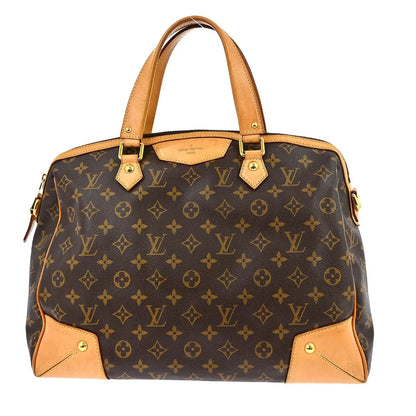 Louis Vuitton Retiro Monogram Canvas, Brown, Canvas, Handbag