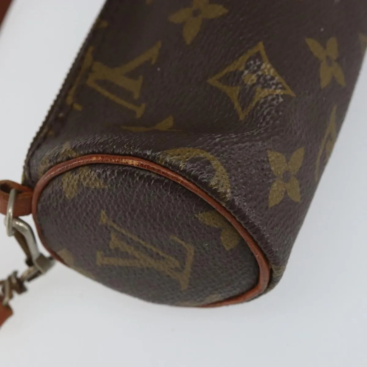 Louis Vuitton Papillon Pochette Monogram Canvas, Brown, Canvas, Clutch