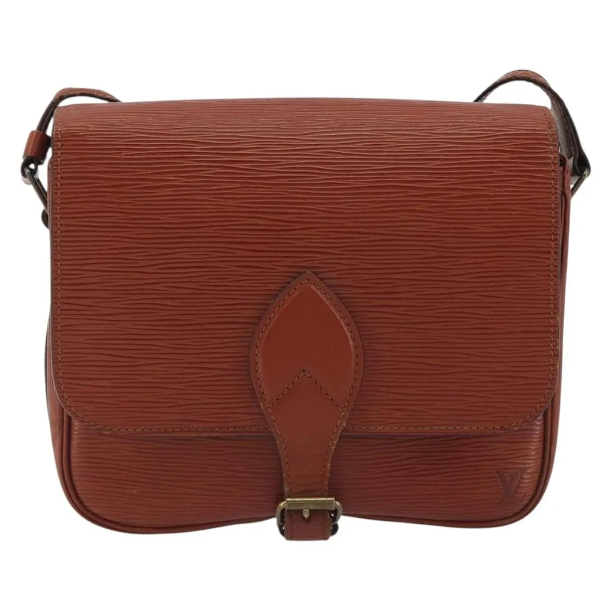Louis Vuitton Cartouchiere Epi Leather, Brown, Leather, Shoulder Bag