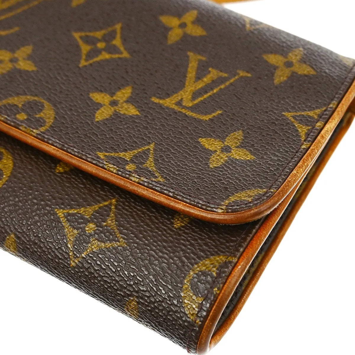 Louis Vuitton Twin Monogram, Brown, Canvas, Clutch