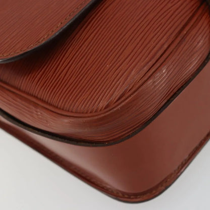 Louis Vuitton Cartouchiere Epi Leather, Brown, Leather, Shoulder Bag