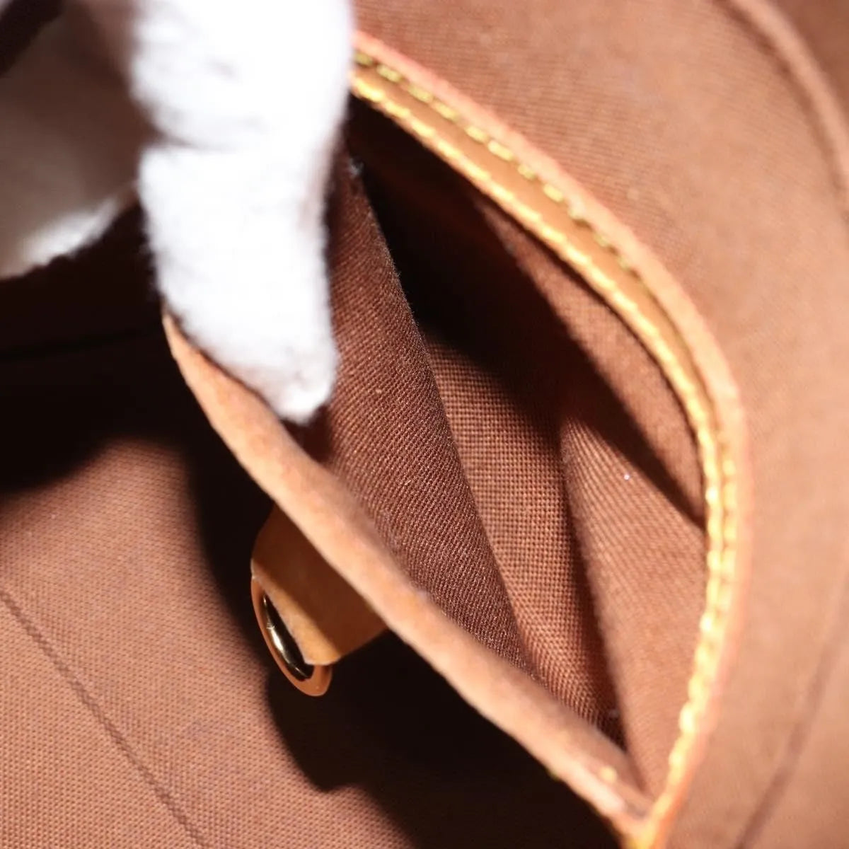 Louis Vuitton Ellipse Monogram, Brown, Canvas, Handbag