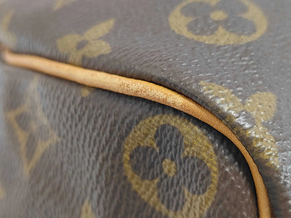 Louis Vuitton Speedy Monogram Canvas, Brown, Canvas, Handbag