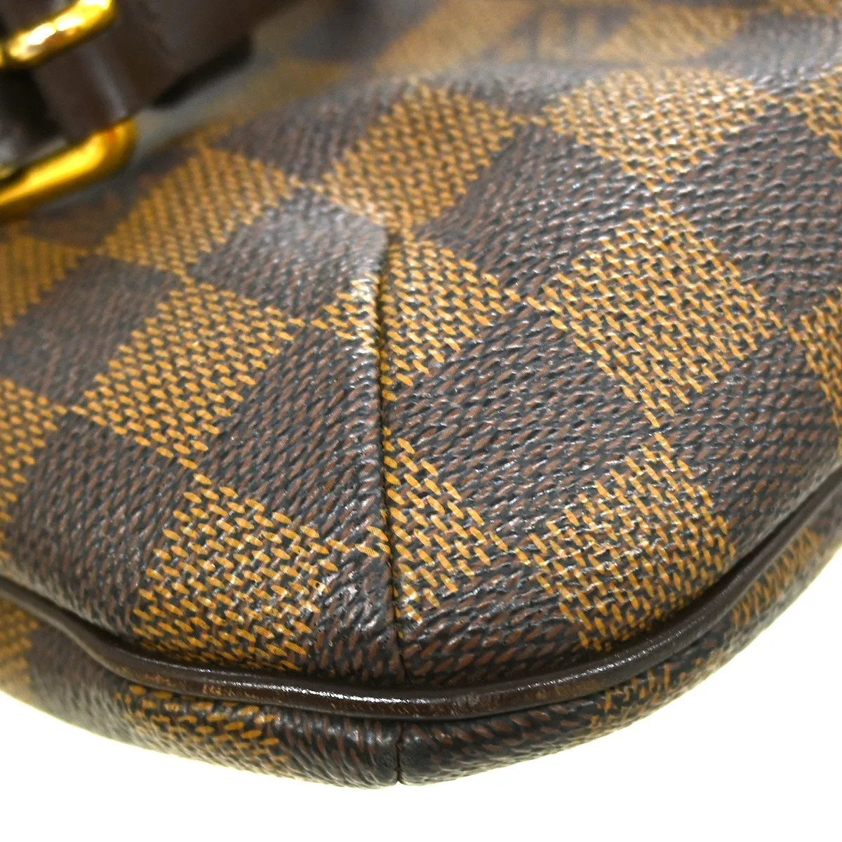 Louis Vuitton Bloomsbury Damier, Brown, Canvas, Shoulder Bag