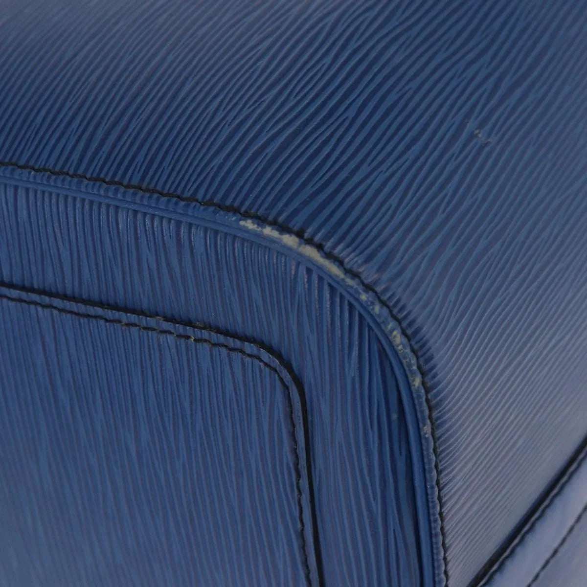 Louis Vuitton Keepall Epi Leather, Blue, Leather, Travel Bag