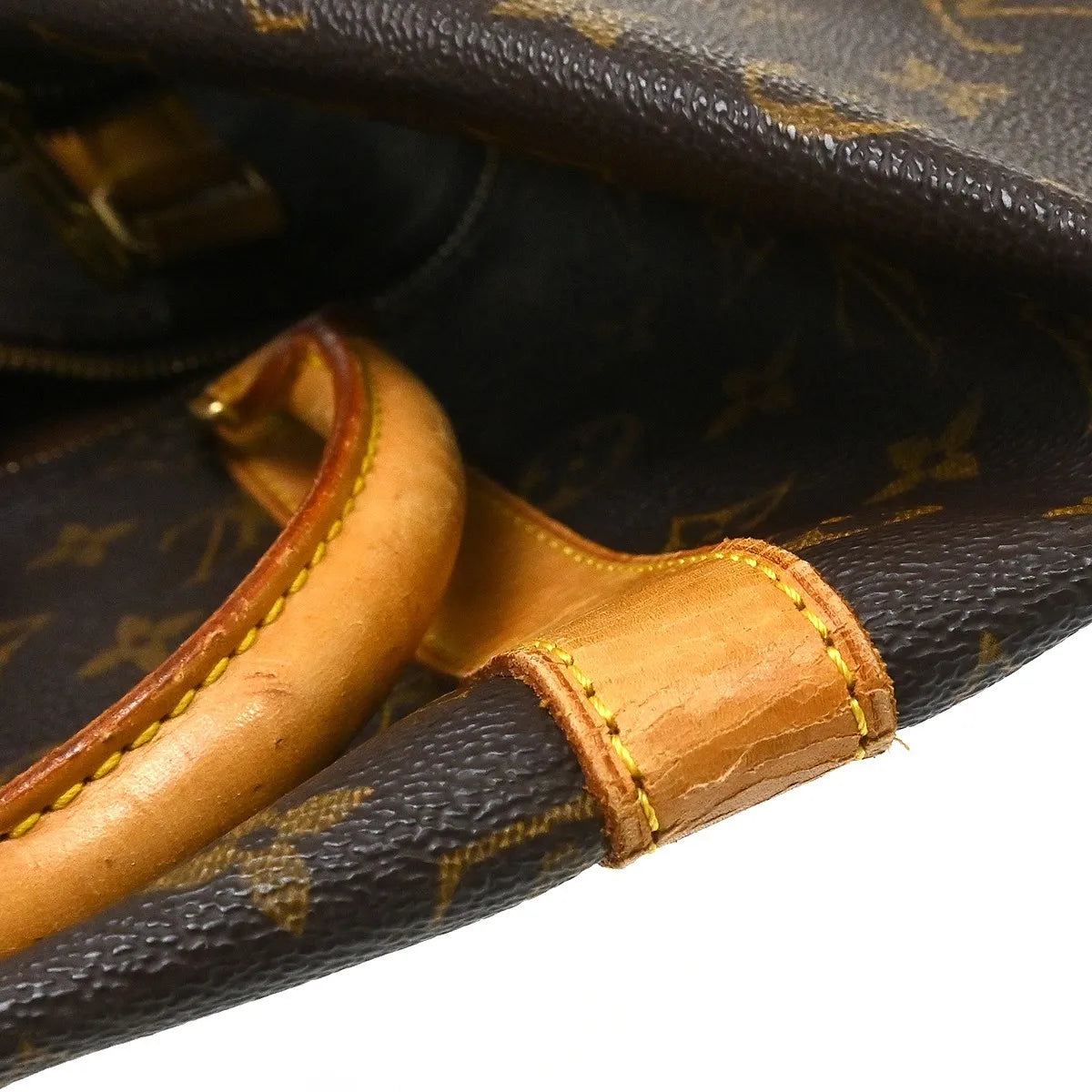 Louis Vuitton Keepall Monogram, Brown, Canvas, Travel Bag