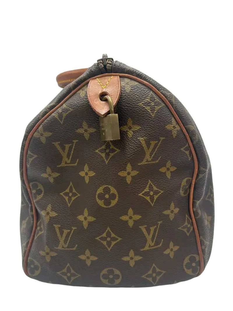 Louis Vuitton Speedy Monogram Canvas, Brown, Canvas, Handbag