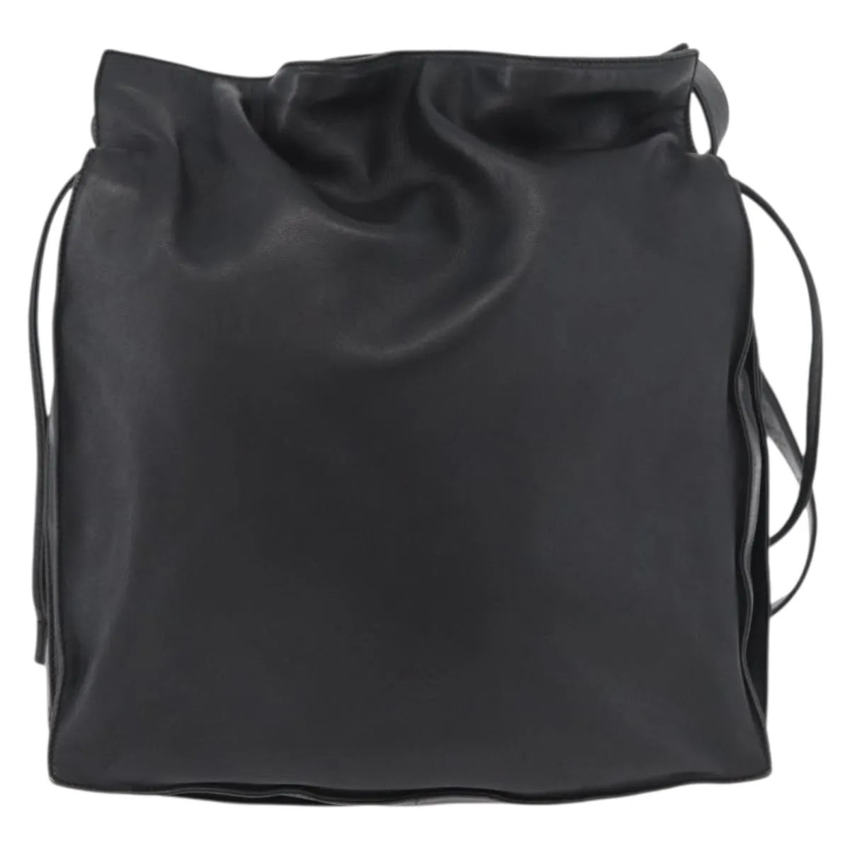 Loewe Flamenco Leather, Black, Leather, Shoulder Bag
