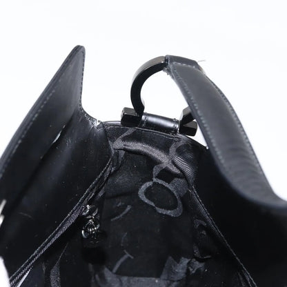 Salvatore Ferragamo Gancini Patent leather, Black, Patent Leather, Shoulder Bag