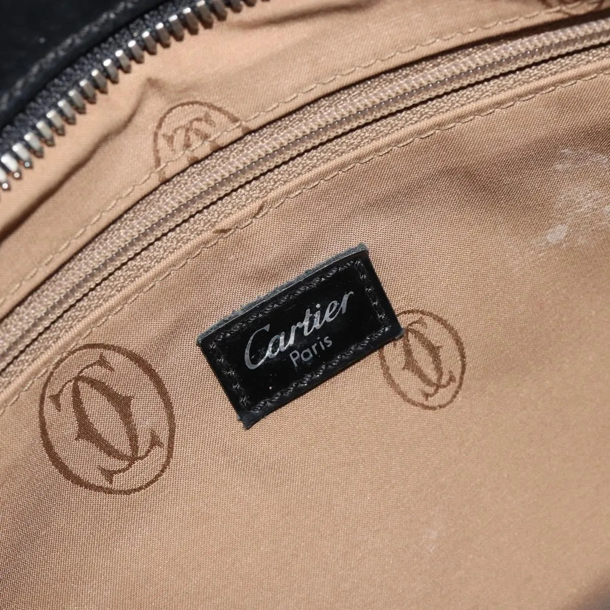 Cartier Marcello Patent leather, Black, Patent Leather, Handbag