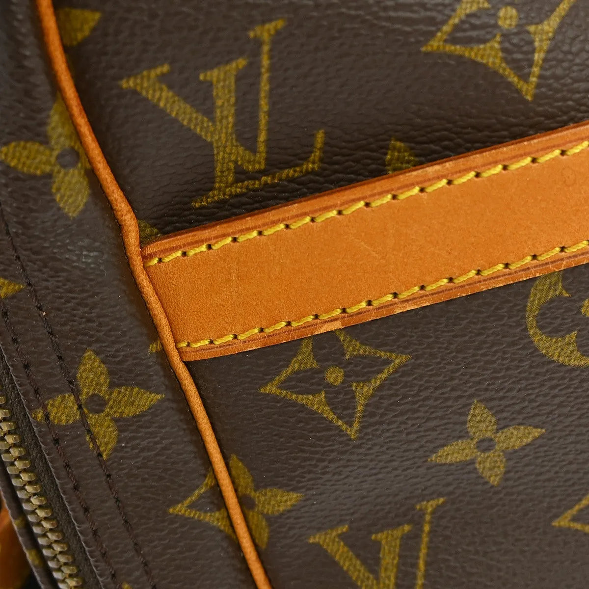 Louis Vuitton Reporter Monogram Canvas, Brown, Canvas, Shoulder Bag