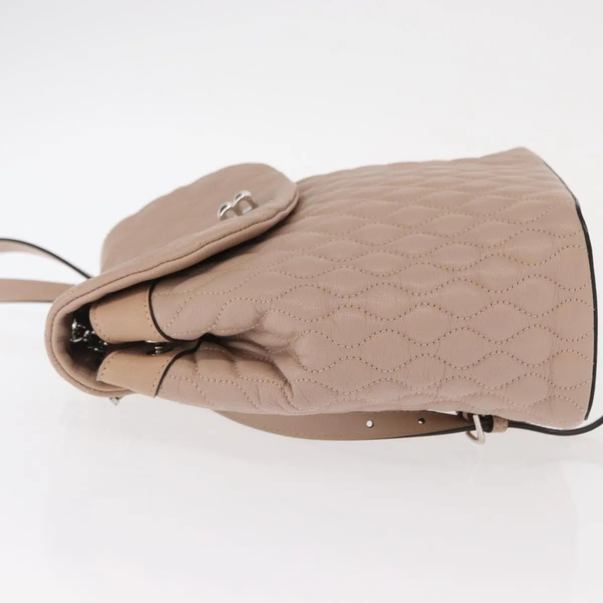Bally Vintage Leather, Pink, Leather, Backpack