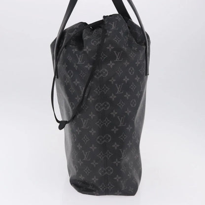 Louis Vuitton Cabas Light Drawstring Monogram Eclipse Canvas, Black, Canvas, Tote Bag