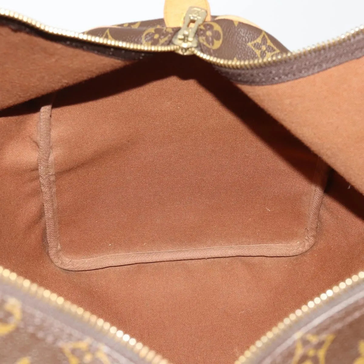 Louis Vuitton Keepall Monogram Canvas, Brown, Canvas, Travel Bag