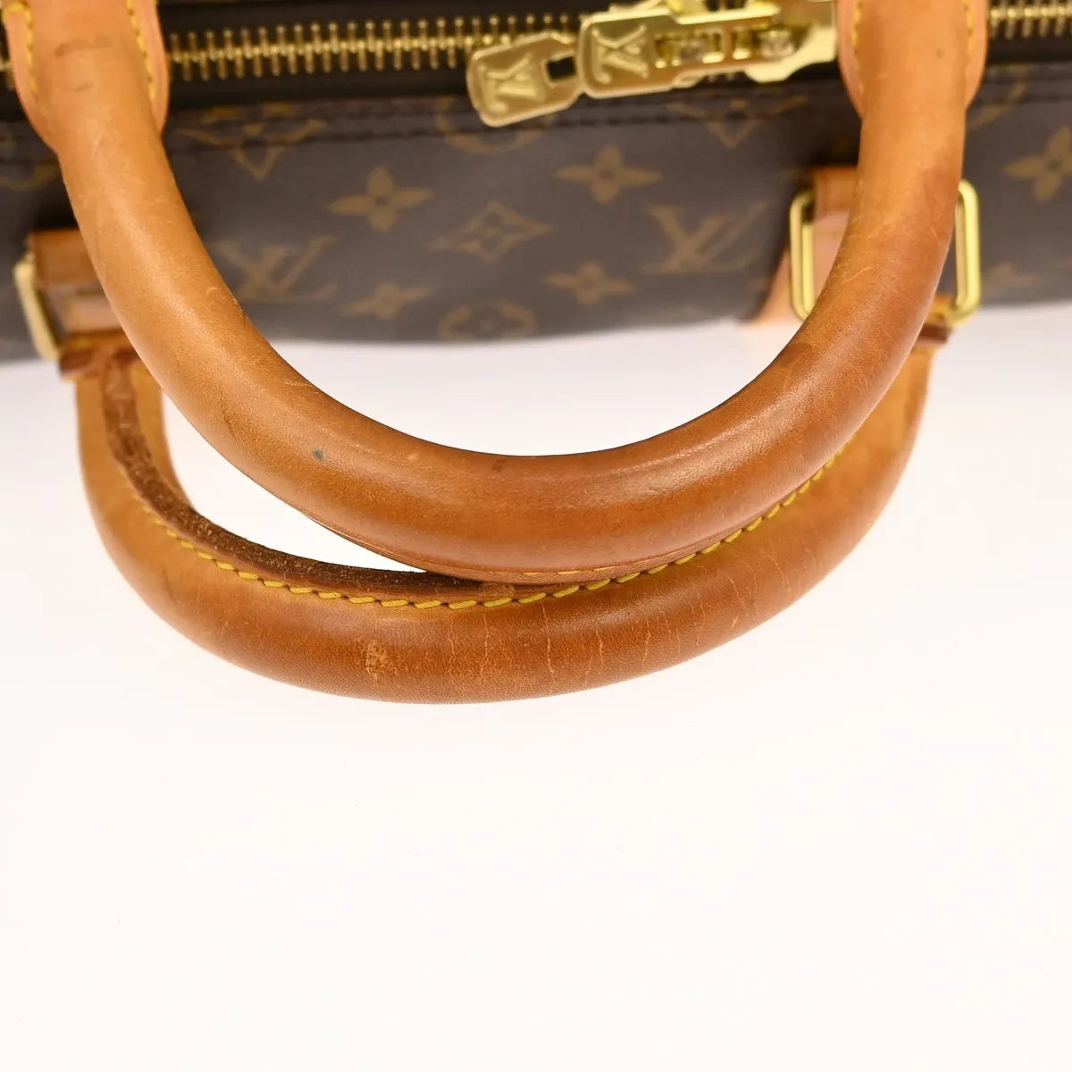 Louis Vuitton Keepall Monogram, Brown, Canvas, Travel Bag