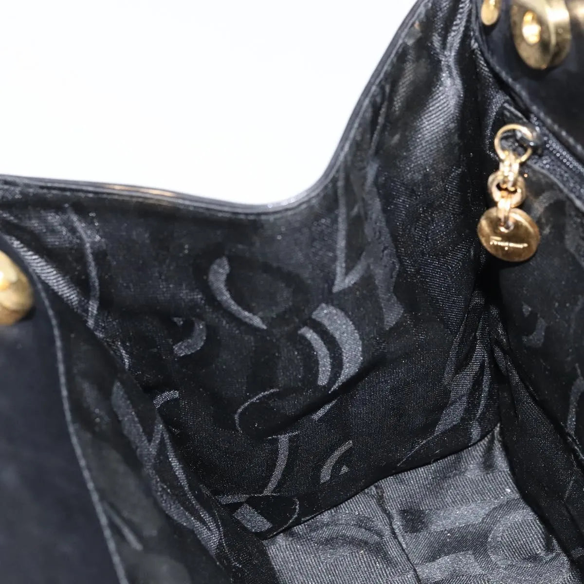 Salvatore Ferragamo Convertible Vara Bow Tote Leather, Black, Leather, Handbag