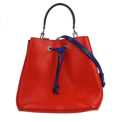 Louis Vuitton NeoNoe Epi Leather, Red, Leather, Handbag
