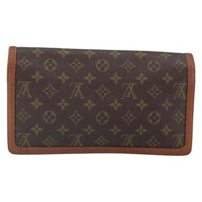Louis Vuitton Dame Pochette Monogram Canvas, Brown, Canvas, Clutch