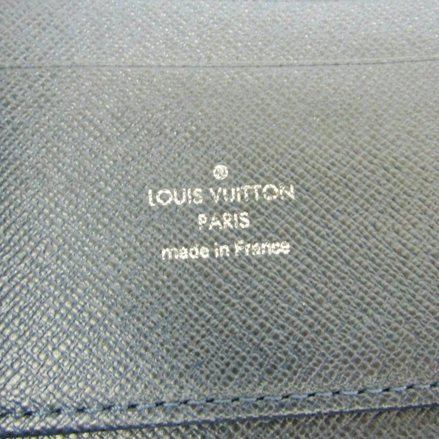 Louis Vuitton Atoll Organizer Taiga Leather, Blue, Leather, Wallet