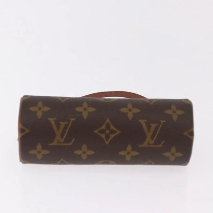 Louis Vuitton Papillon Pochette Monogram Canvas, Brown, Canvas, Clutch