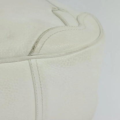 Celine vintage Leather, White, Leather, Handbag