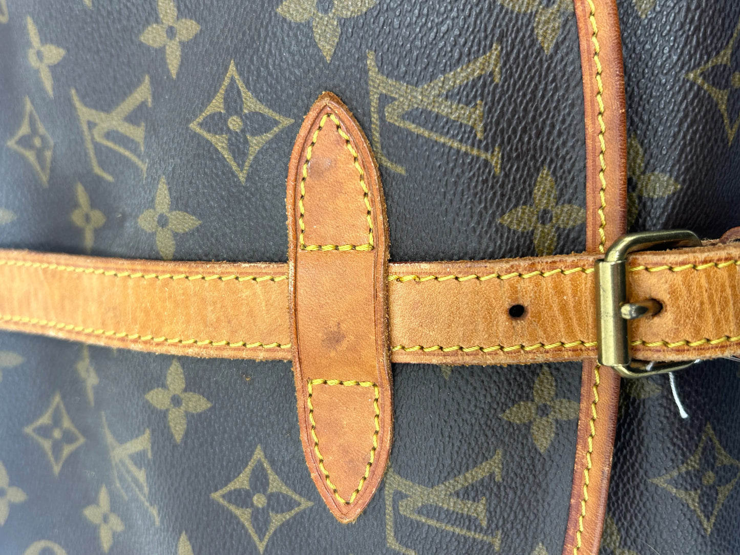 Louis Vuitton Saumur Monogram Canvas, Brown, Canvas, Shoulder Bag