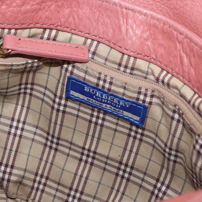 Burberry Blue Label Nylon, Pink, Leather, Shoulder Bag