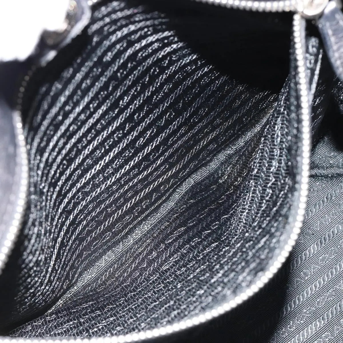Prada Top Handle Tote Leather, Black, Leather, Tote Bag