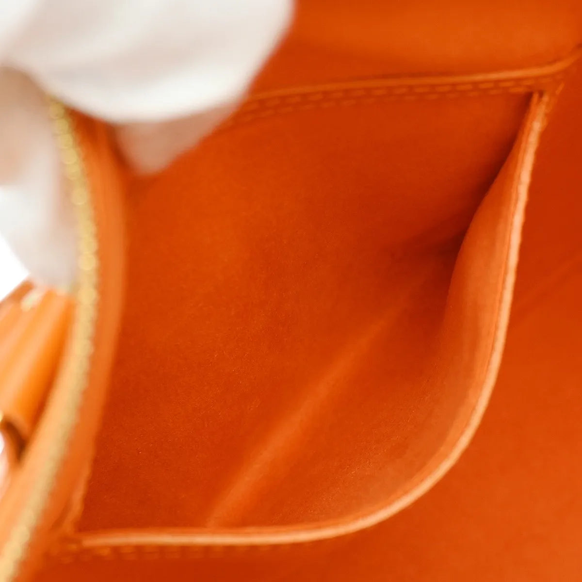 Louis Vuitton Alma Epi Leather, Orange, Leather, Handbag