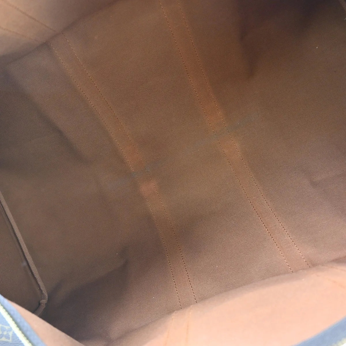 Louis Vuitton Keepall Monogram, Brown, Canvas, Travel Bag