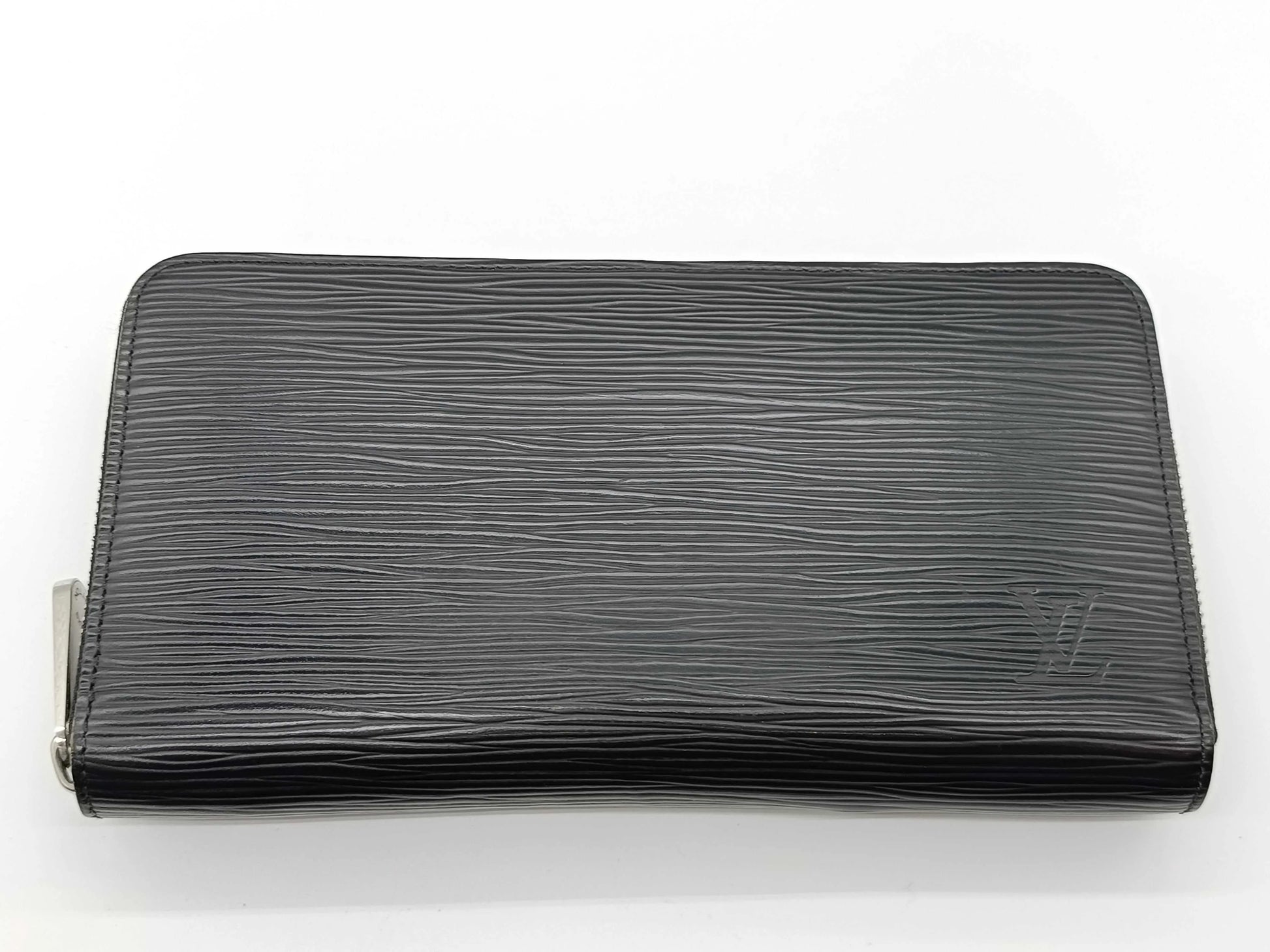 Louis Vuitton Zippy Wallet NM Epi Leather, Black, Leather, Wallet